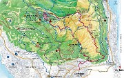 04 Mappa-Monte Barro con tracciato percorso ad anello compiuto